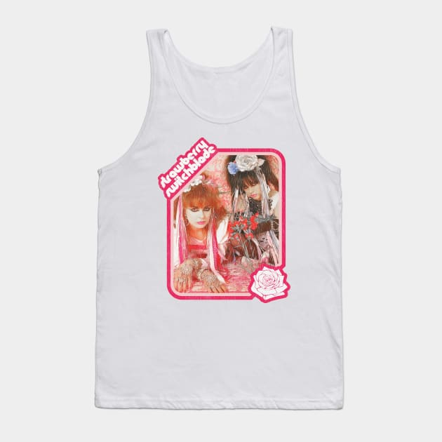 Strawberry Switchblade Tank Top by darklordpug